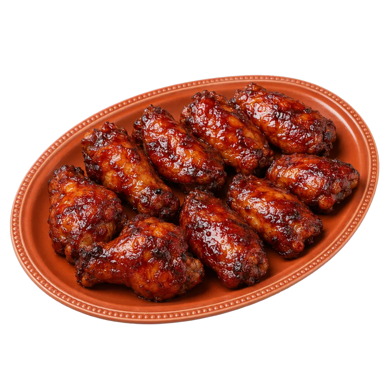 Smoky barbecue glazed chicken