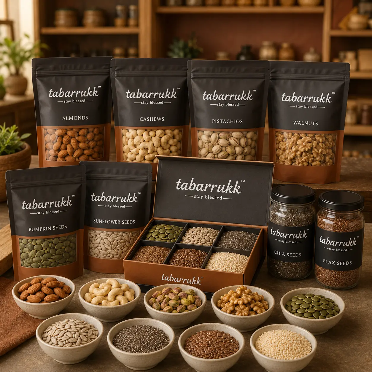 Tabarrukk Seeds product range