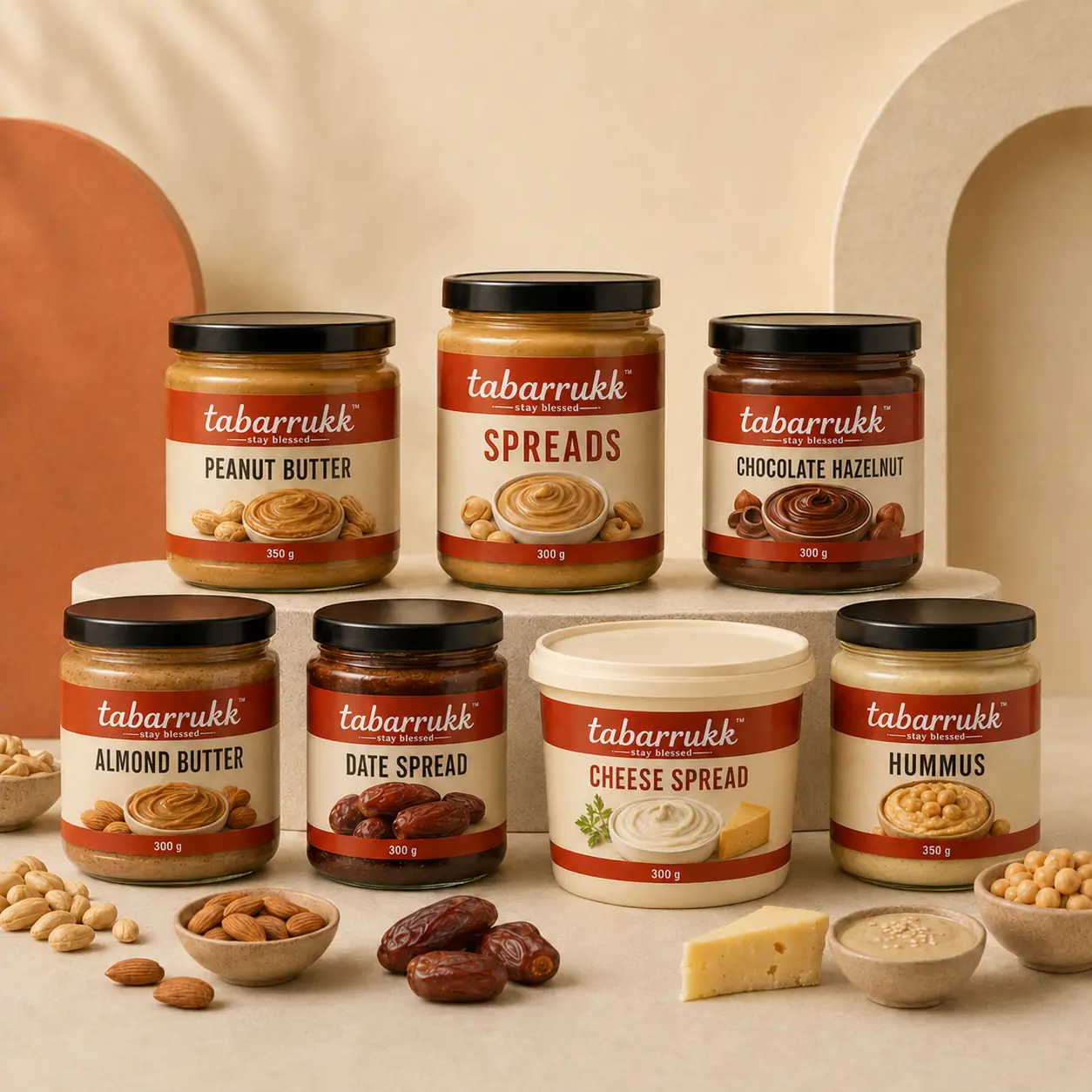 Tabarrukk Spreads product range