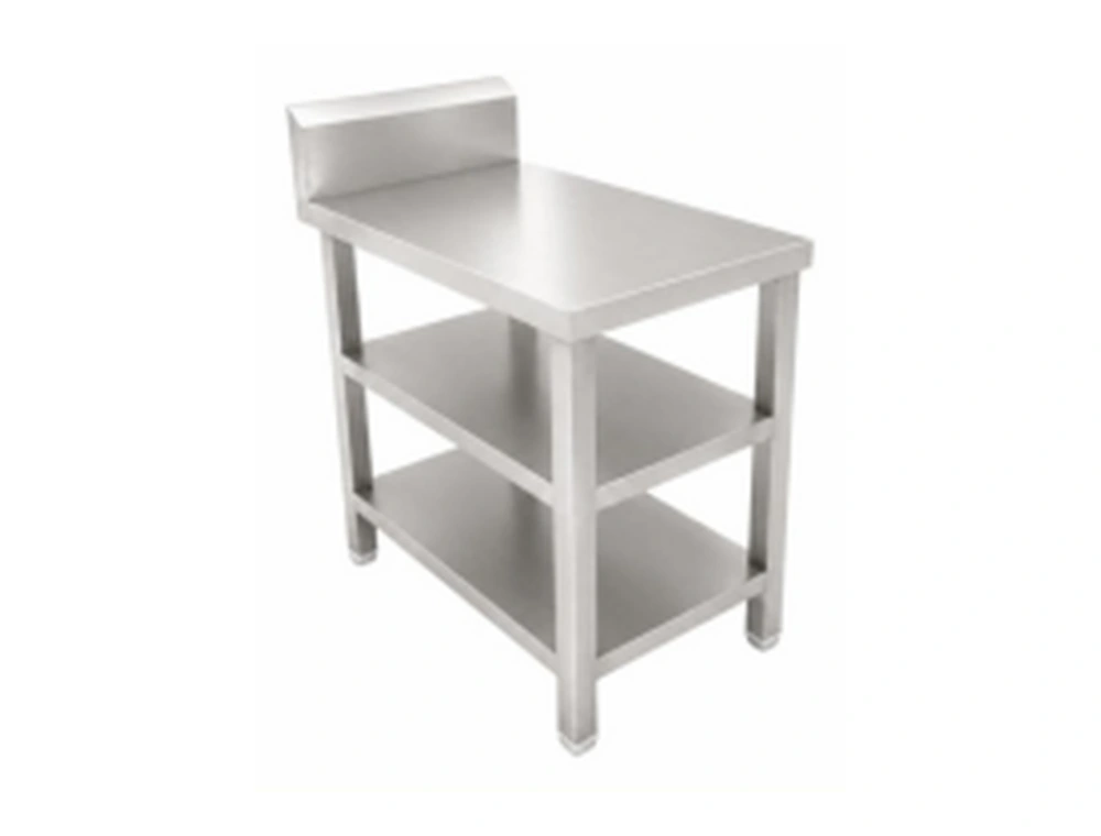 Stainless-steel commercial work table