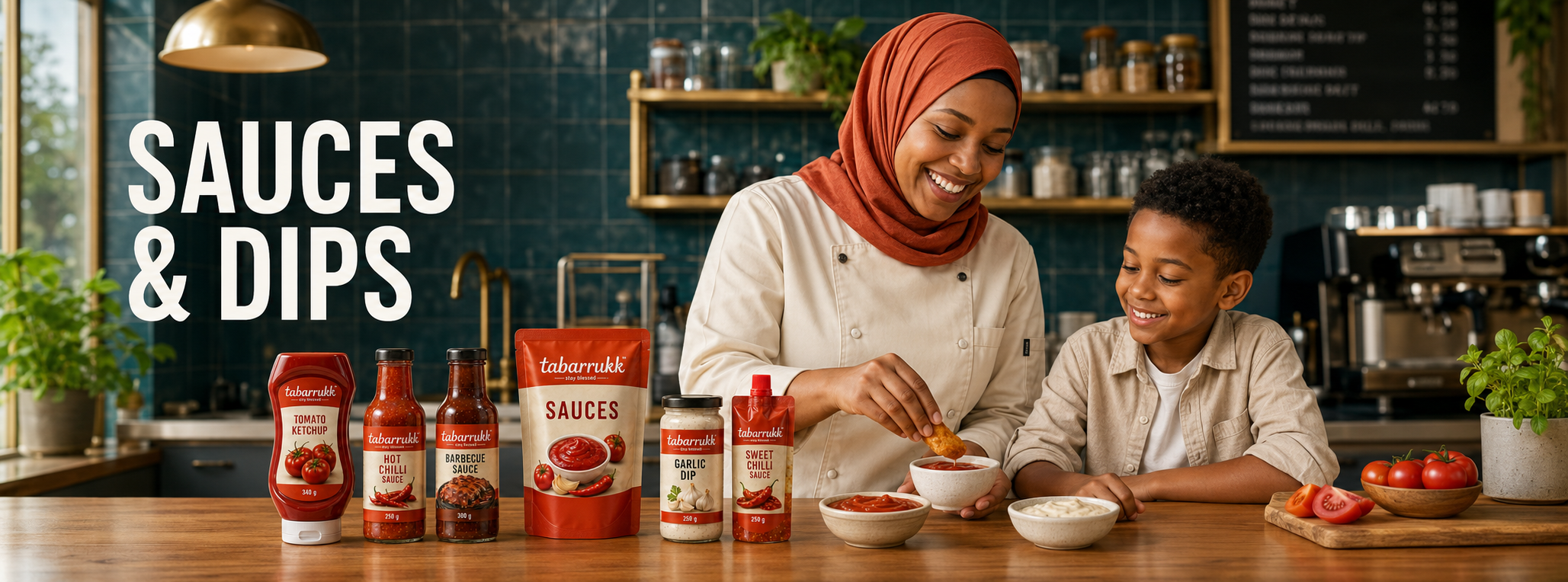 Tabarrukk Sauces & Dips hero banner