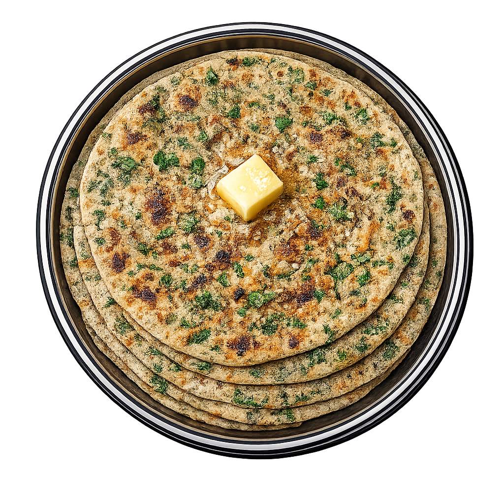 methi paratha